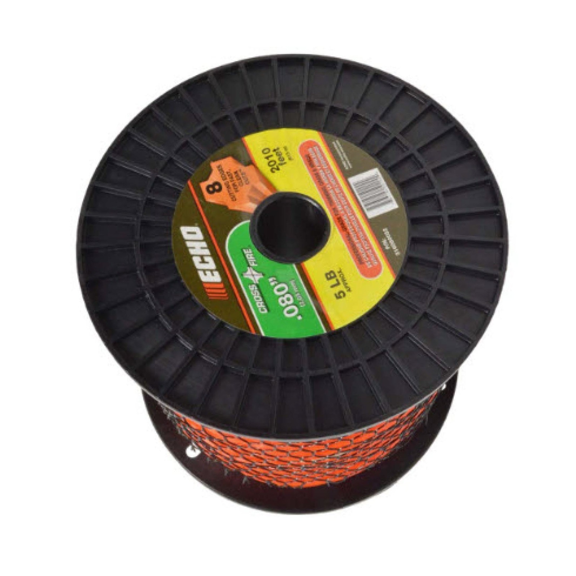 ECHO, Cross-Fire® Trimmer Line Plus-Shape Design, 8-Cutting Edges, 5# Spool, .080 dia, Model #316080052